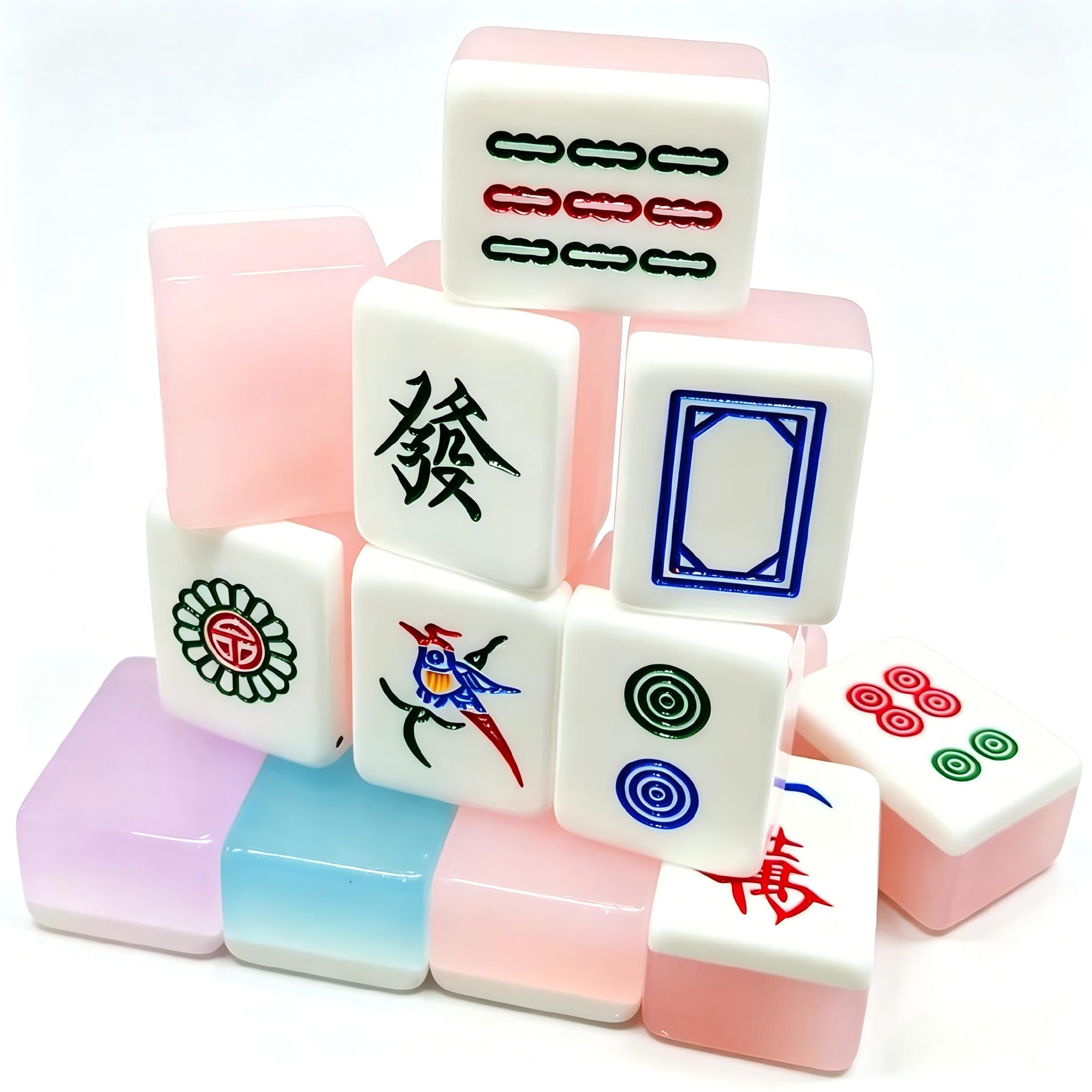 acrylic mahjong