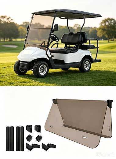 golf cart windshield