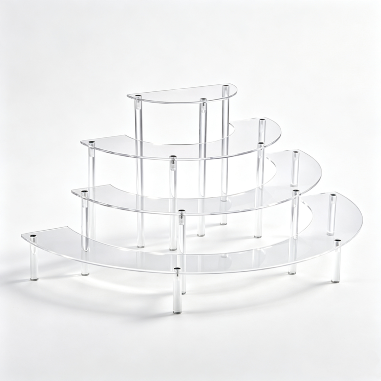 acrylic circle stand