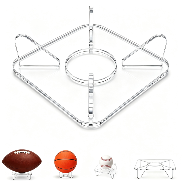 Acrylic Ball Display Stand for Sports Balls