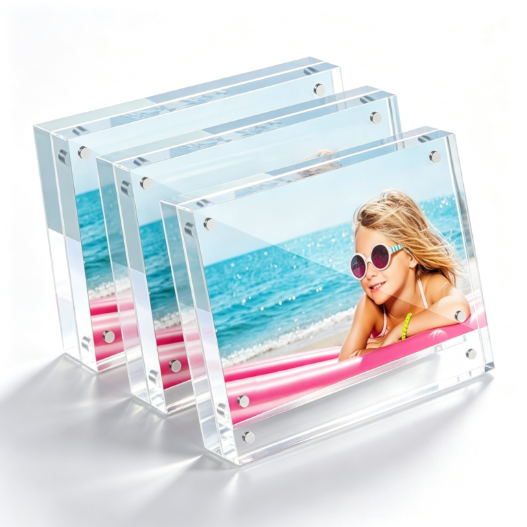 Acrylic card multi-layer rack