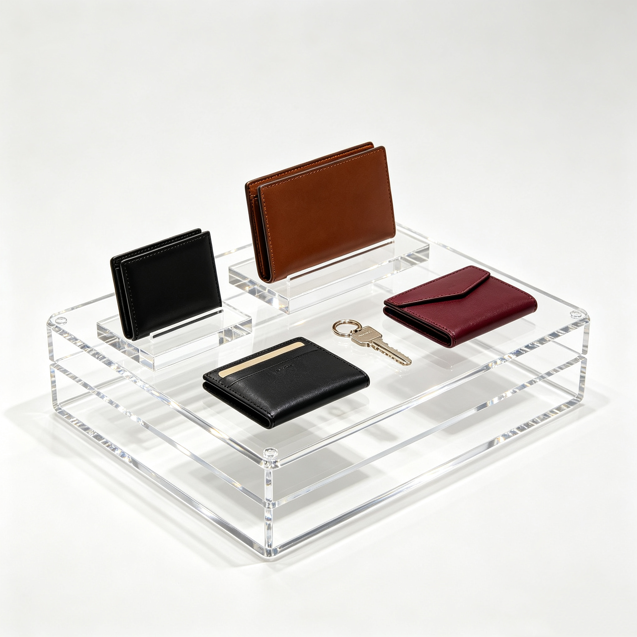 Acrylic Wallet Display Stand