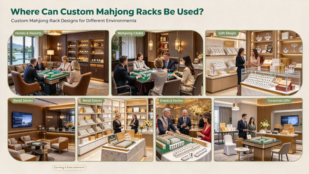 Western Usage Scenarios of Custom Mahjong Racks