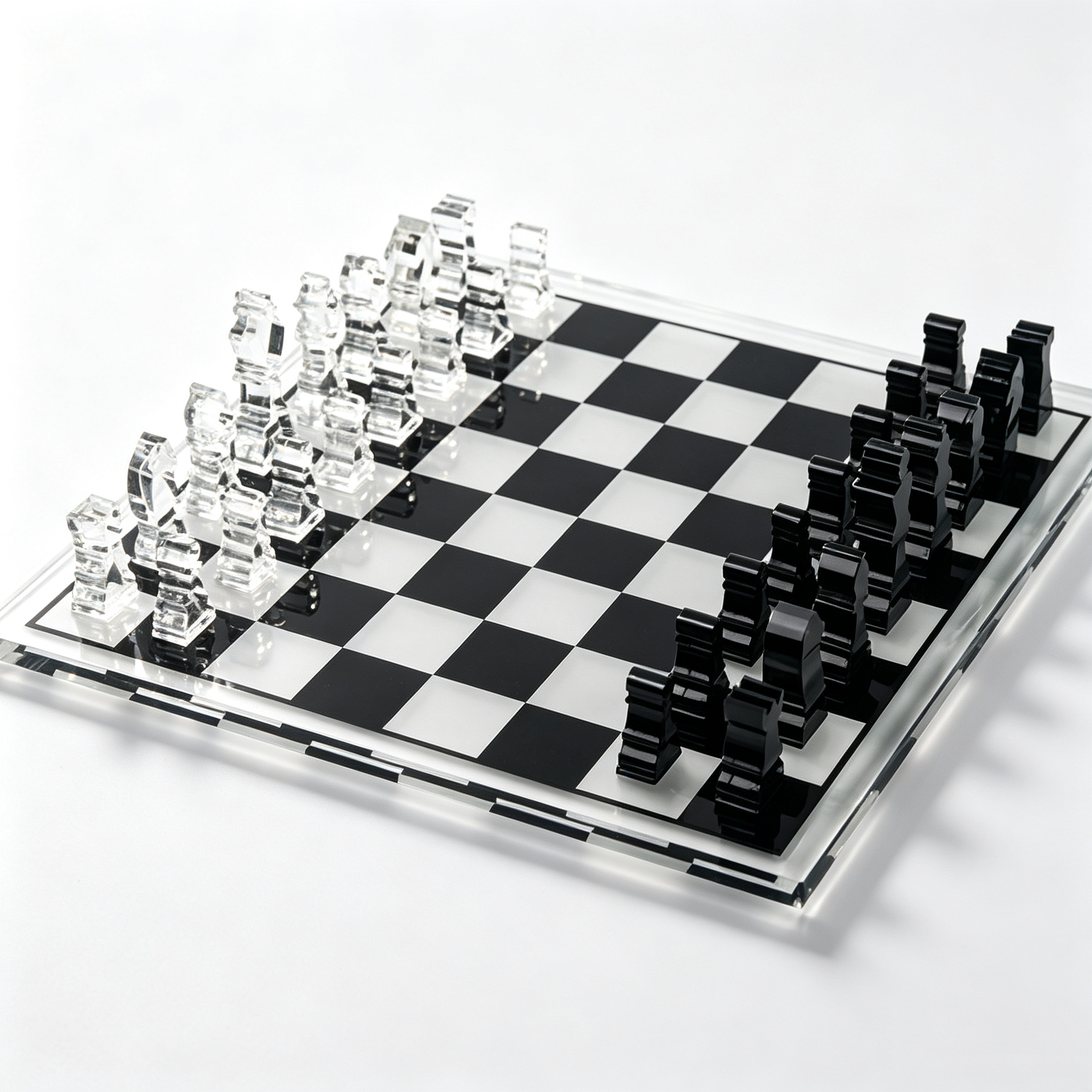 acrylic chessboard