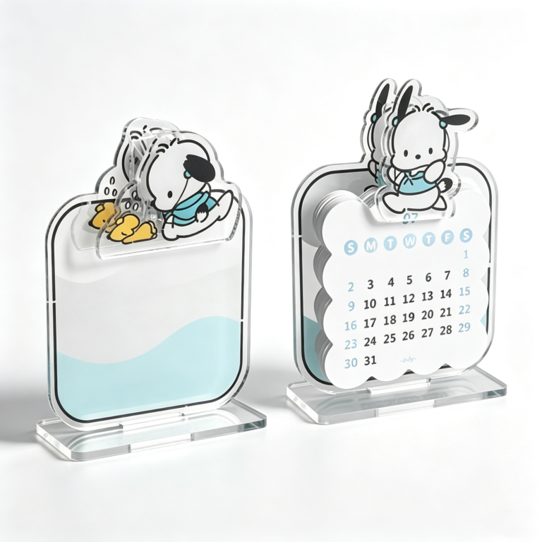 acrylic dog calendar