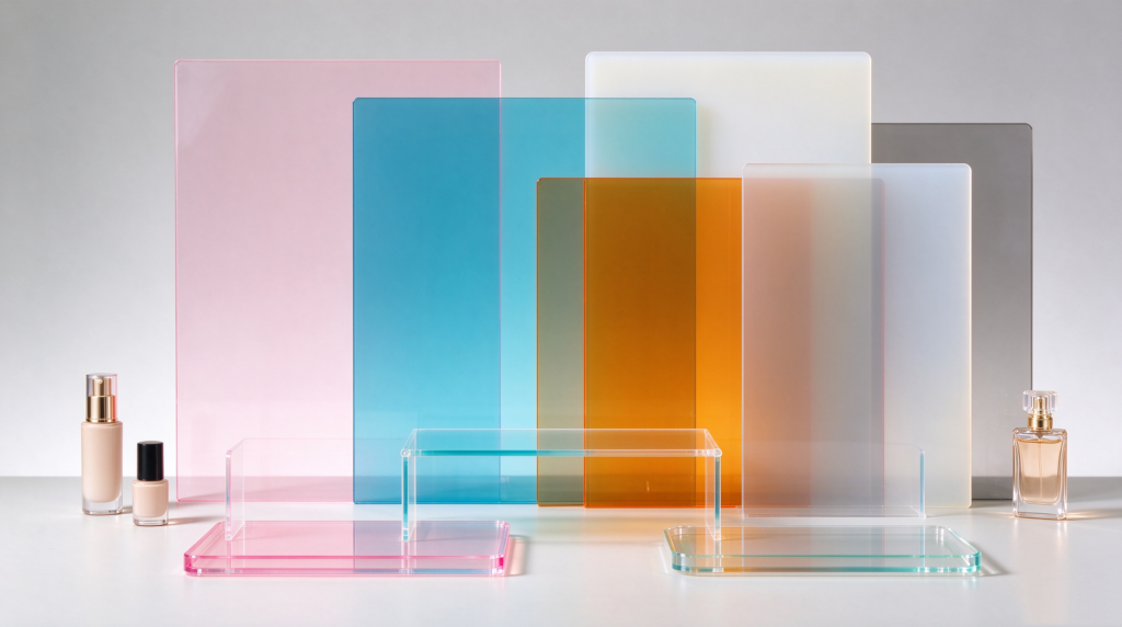many acrylic finish effect