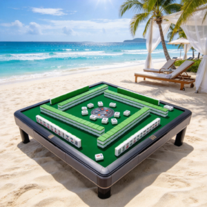 play mahjong on beach