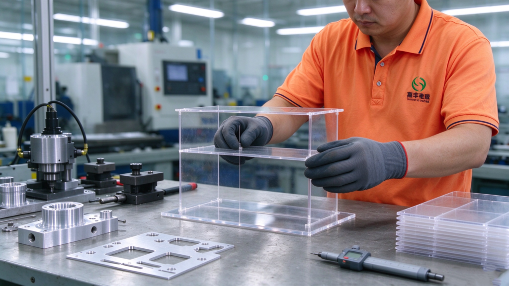 Acrylic Display Prototyping manufacturing sample