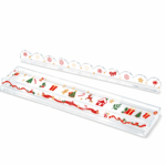 Acrylic Mahjong Rack with Pusher‑Christmas
