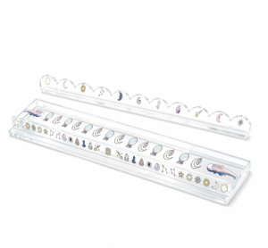Acrylic Mahjong Rack with Pusher‑Universe Space