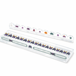 Acrylic Mahjong Rack with Pusher‑Spider