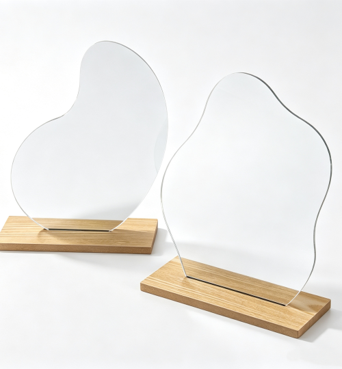 acrylic mirror stand