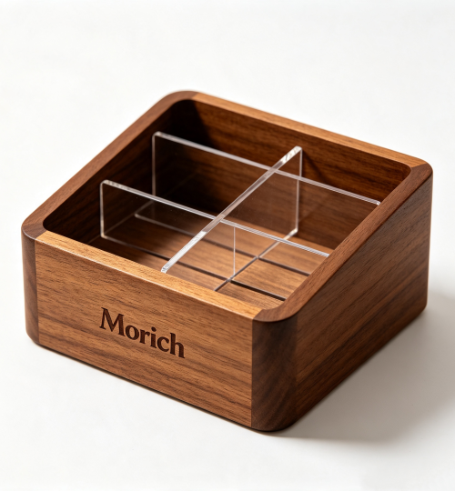 wooden pencil rack